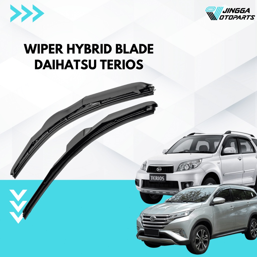 Jual Wiper Hybrid Blade Daihatsu Terios All New Terios Kiri Dan Kanan Set Jingga