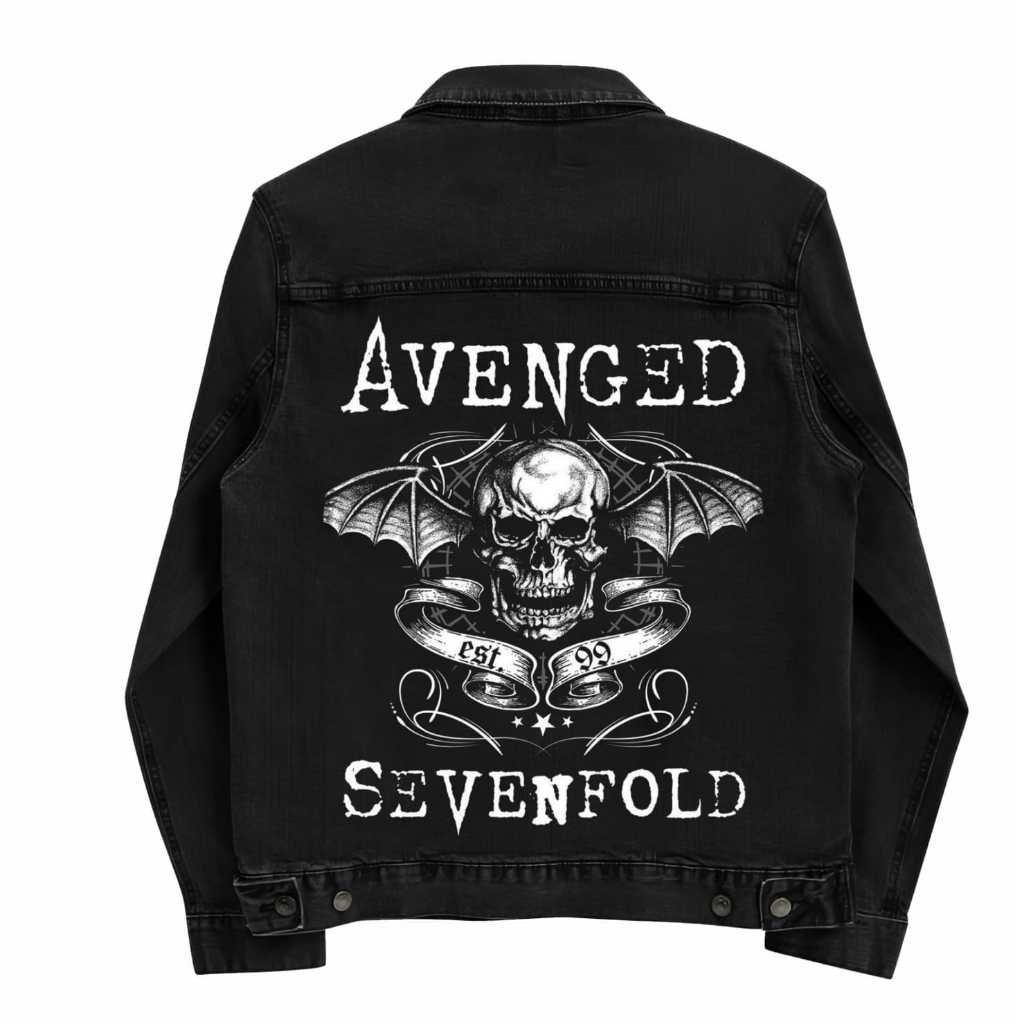 Avenged sevenfold denim jacket best sale