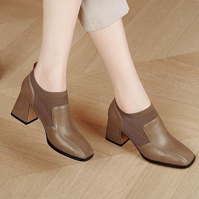 Jual New Deep Mouth One Step High Heel Shoes for Women | Shopee Indonesia