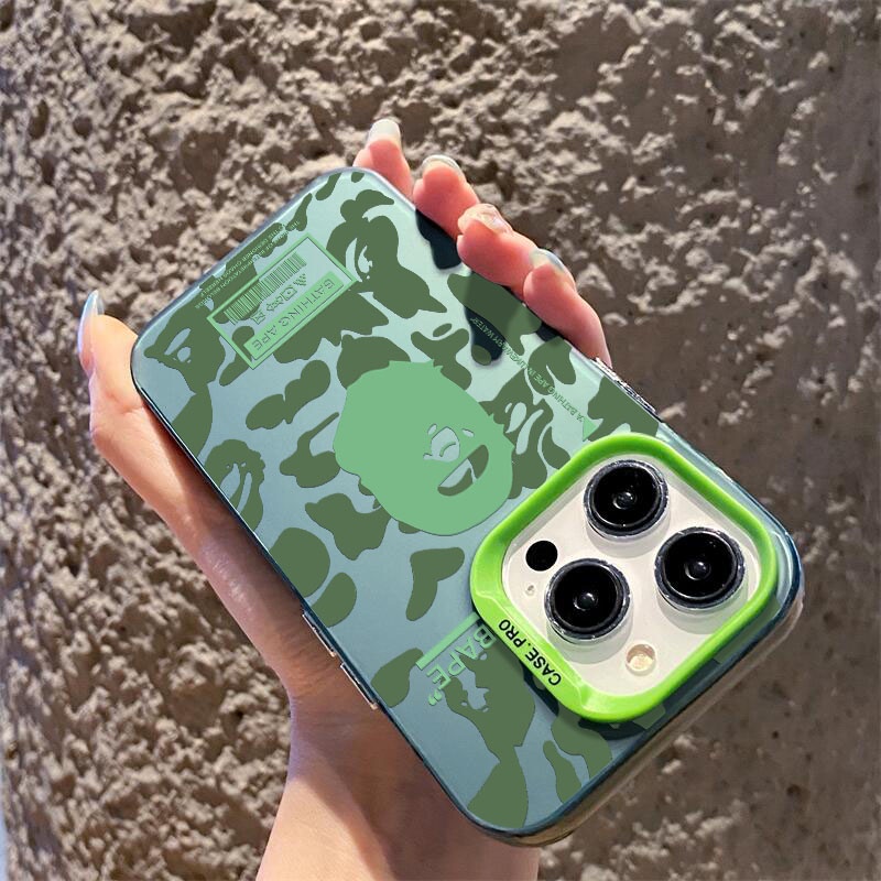 Jual Premium Matte Hard Casing Hp Iphone 15 Promax bape case Untuk ...