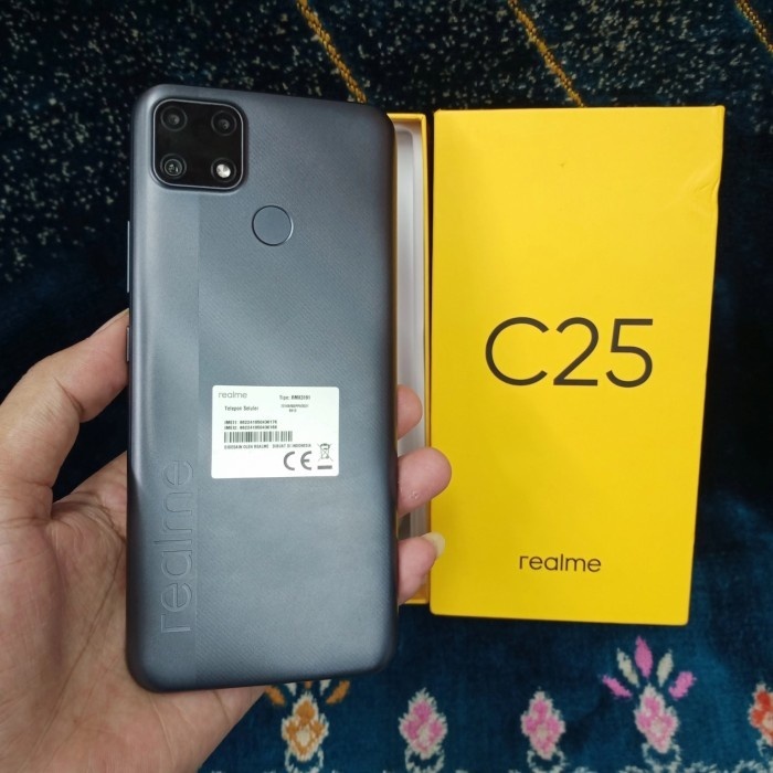 Jual Realme C25 Ram 4/64GB | Ram 4/128GB Bekas Original | Shopee Indonesia