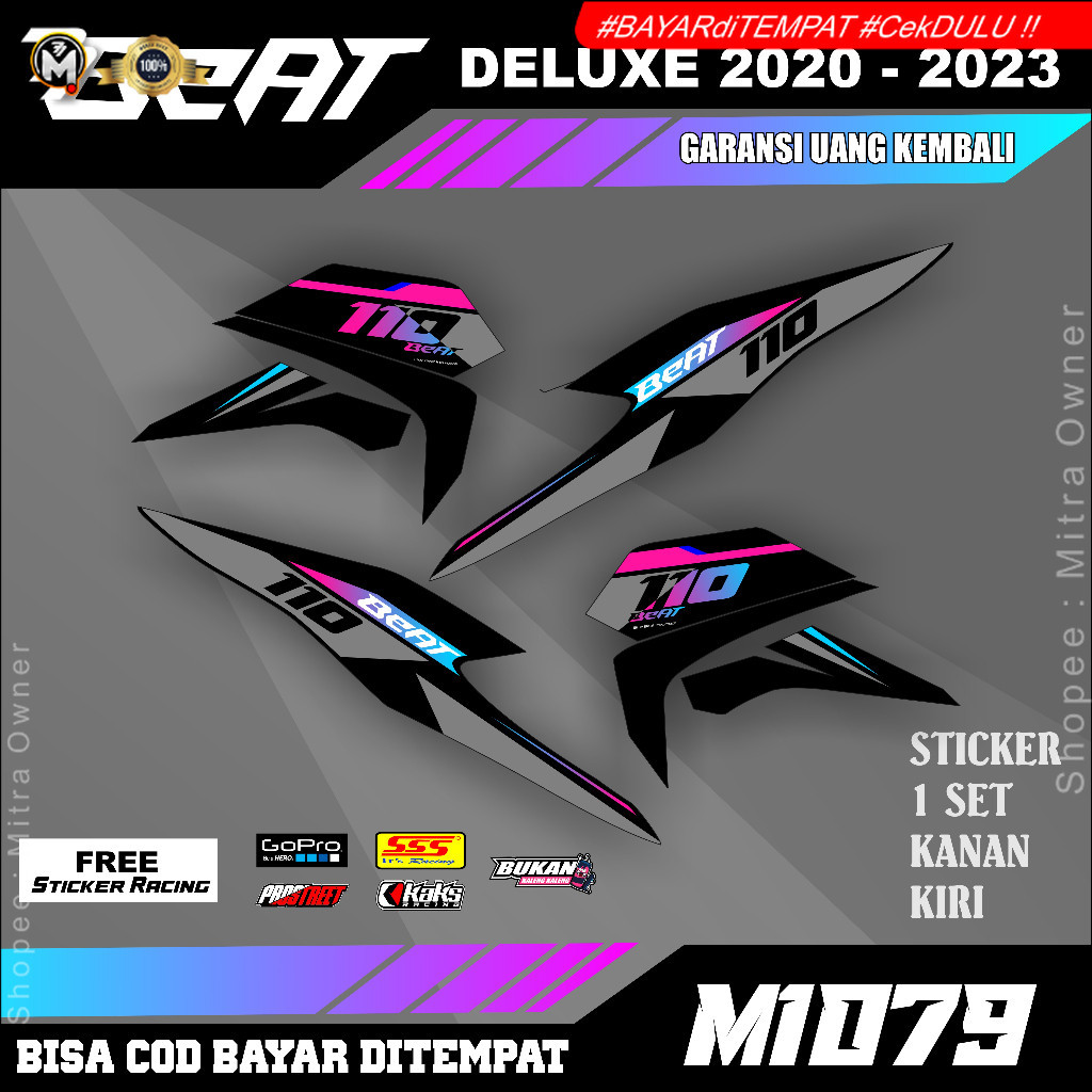 Jual Striping Beat Deluxe Fi New CBS ISS New Street 2020 2021 2022 2023 ...