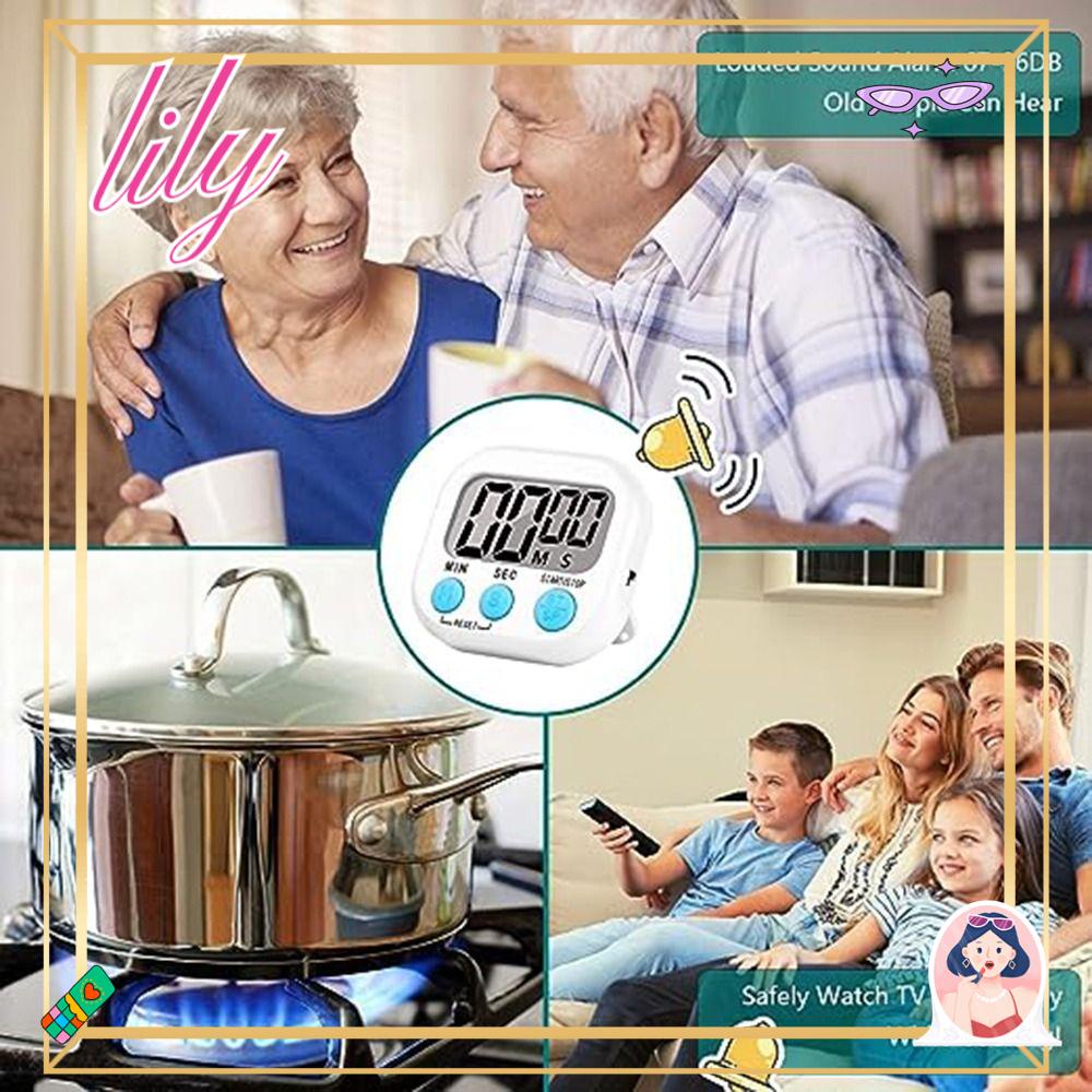 Jual Lily Digital Visual Timer, Digit Besar Layar Lcd Display Timer