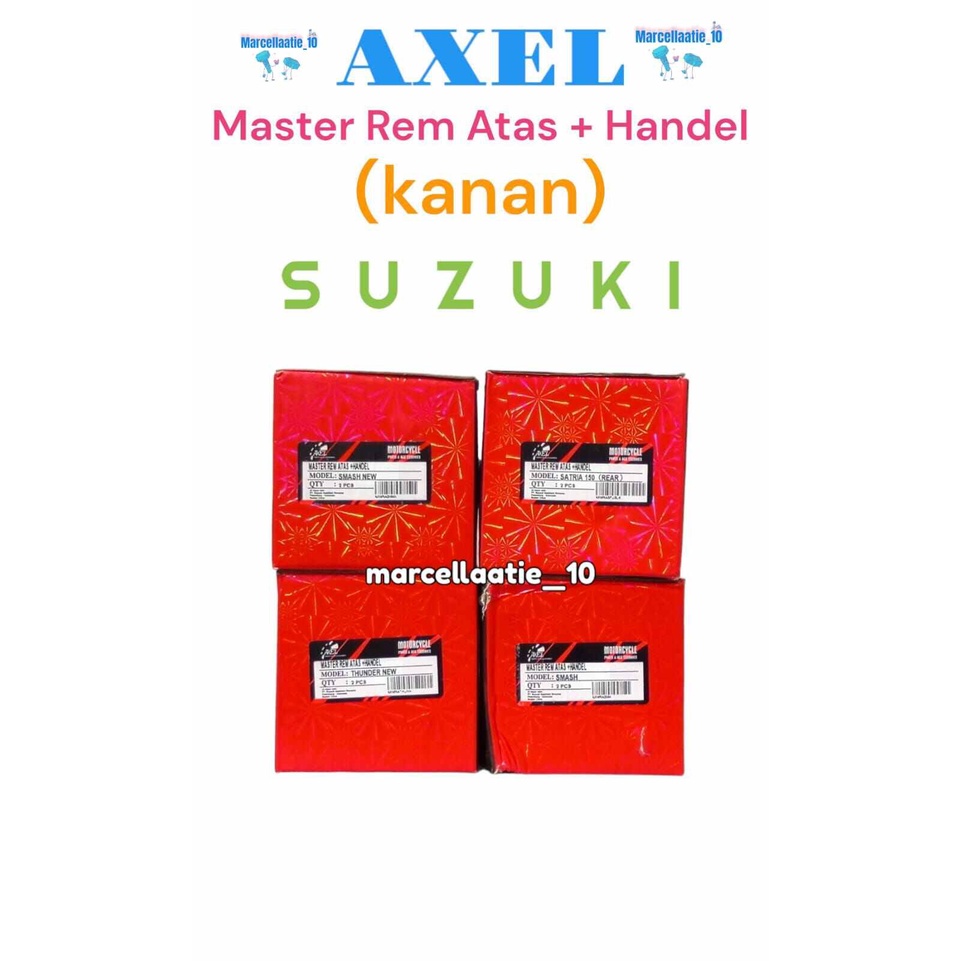 Jual 1 PCS AXEL MASTER REM ATAS DAN HANDEL KANAN SUZUKI THUNDER NEW ...
