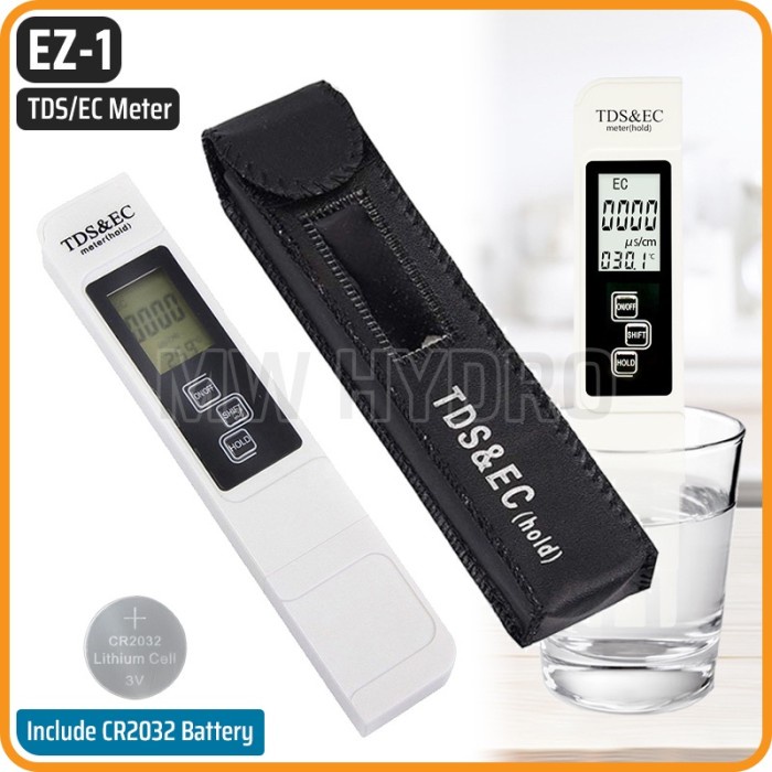 Jual Tds Ec Meter Alat Ukur Air Hidroponik Shopee Indonesia