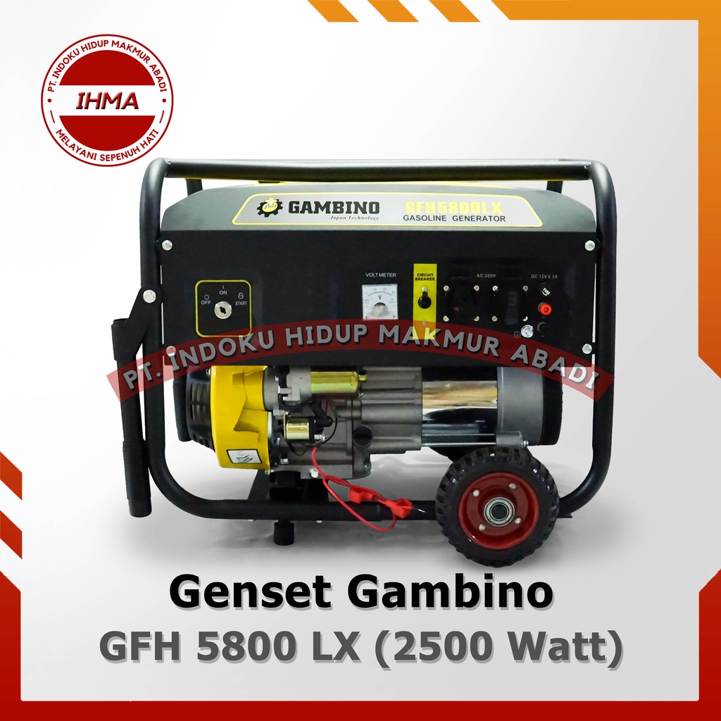 Jual Gasoline Generator Genset Listrik Bensin Gambino Gfh Lx Shopee Indonesia