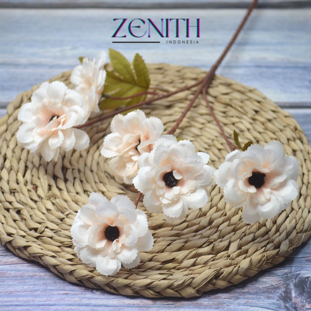 Jual Zenith Bunga Rhododendron Cm Plastik Tanaman Sunflower Krisan Hias Dekorasi Minimalis