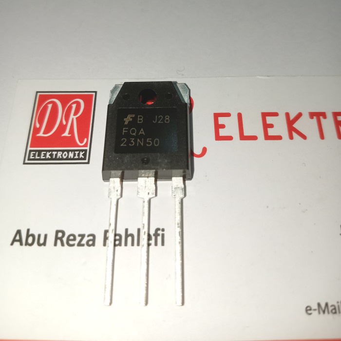 Jual MOSFET 23N50 Power Fet 23A 500v Transistor 500volt Mospet Pet Tr