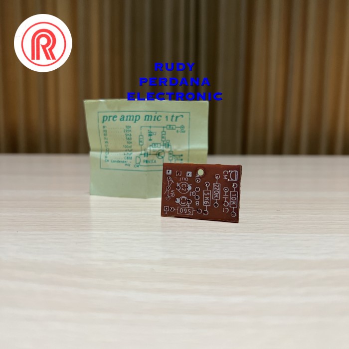 Jual PCB MODUL STEREO PRE AMP MIK MIC MICROPHONE AUDIO SOUND SYSTEM