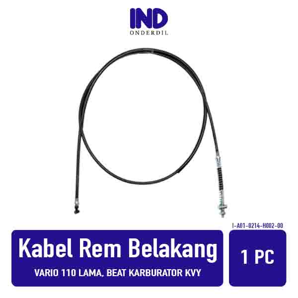 Jual Kabel Rem Belakang Vario Cw Lama Beat Karburator Old Karbu Tali Kawat Rr Rear Cable