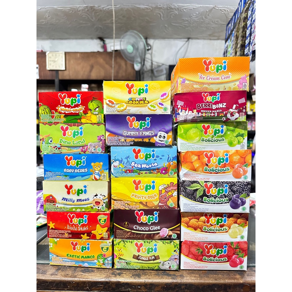 Jual BOX PERMEN YUPI 500 | Shopee Indonesia
