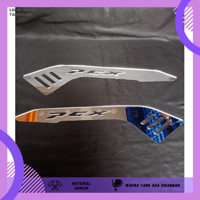 Jual COVER GARNISH SAMPING PCX 160 AKSESORIS MOTOR PCX 160 SIDE DECK