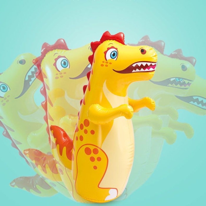 Jual BabyToys Mainan Tinju Samsak Anak Intex 3D Laki Laki Punch Balon ...