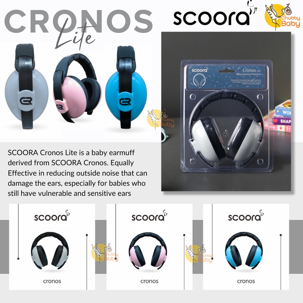 Jual SCOORA Cronos Lite Baby Earmuff | Penutup Telinga Bayi | Shopee ...