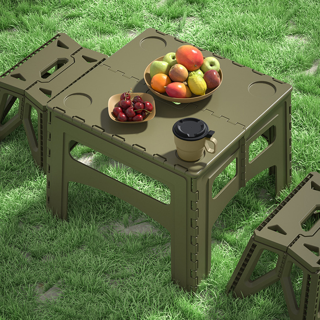 Jual Outdoor Folding Table Lightweight Picnic Table Portable Camp Table ...