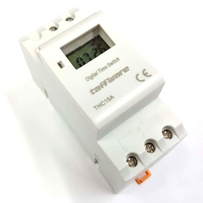Jual MCB Power Timer Programmable Time Switch Relay 16A 220V 2000W ...