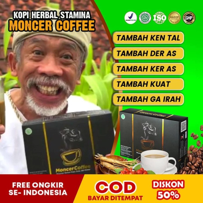 Jual Kopi Moncer Coffee 1 Box 8 Sachet - Kopi RUBE Original | Shopee ...