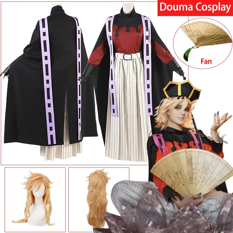 Jual PREORDER Douma Cosplay Demon Slayer Cosplay Costume Kimetsu No