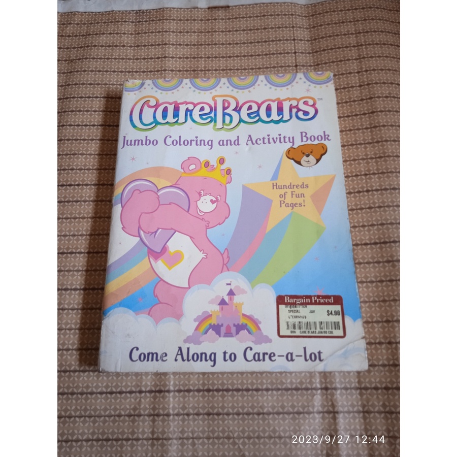 Jual buku anak care bears jumbo coloring and activity book Shopee