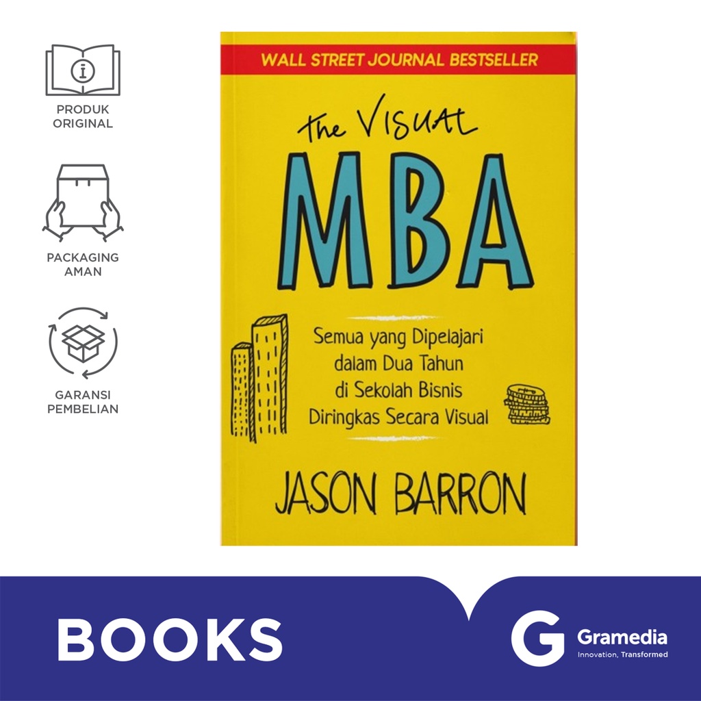 Jual The Visual MBA (Jason Barron) | Shopee Indonesia