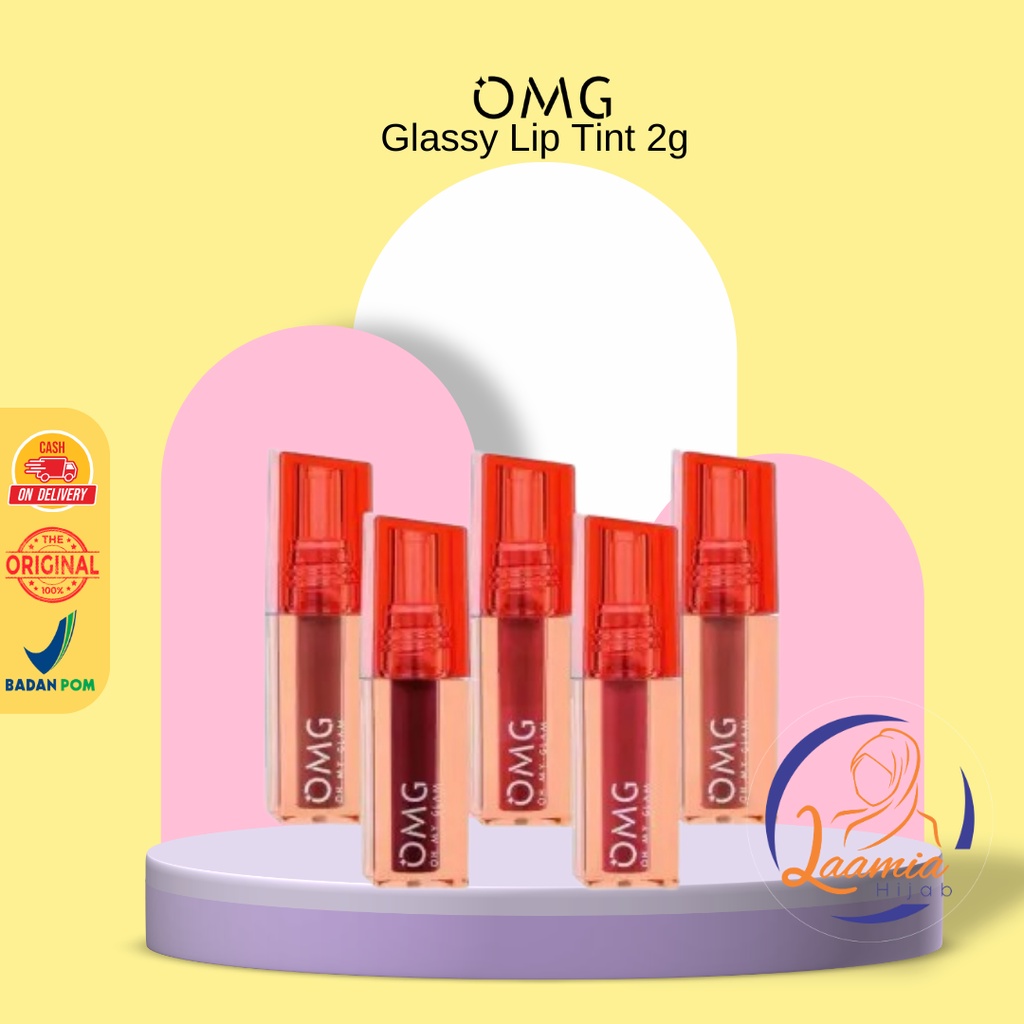 Jual Najmia 2 Omg Oh My Glam Glassy Lip Tint 2G I Lip Tint Shopee