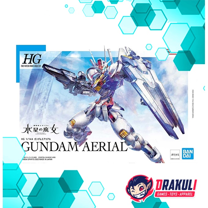 Jual Drakuli HQ BANDAI Plamo HG 1/144 Gundam Aerial | Shopee Indonesia