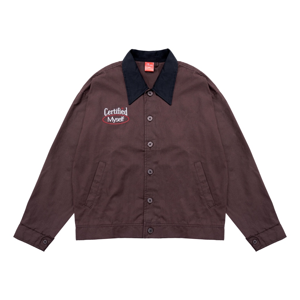 Jual Owners Trucker Jacket - Ethereal - Jaket Coklat Pria Wanita ...