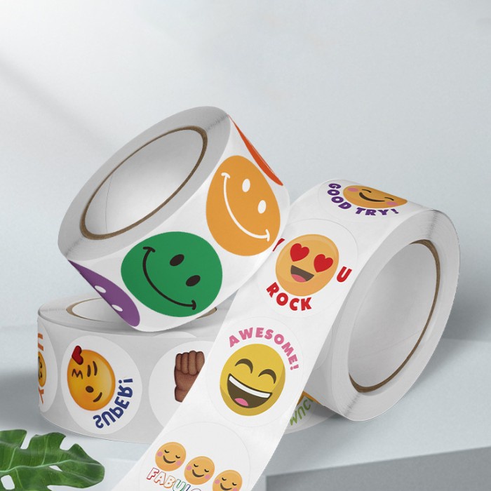 Jual Sticker Smiley Emoticon Ekspresi Emoji Kartun Smile Dekorasi ...