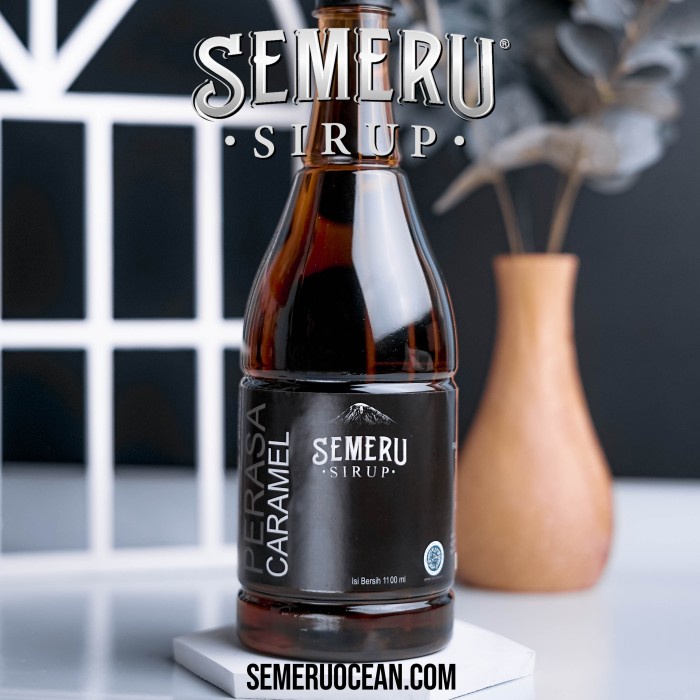 Jual Sirup Semeru Rasa Caramel 1100 Ml Shopee Indonesia