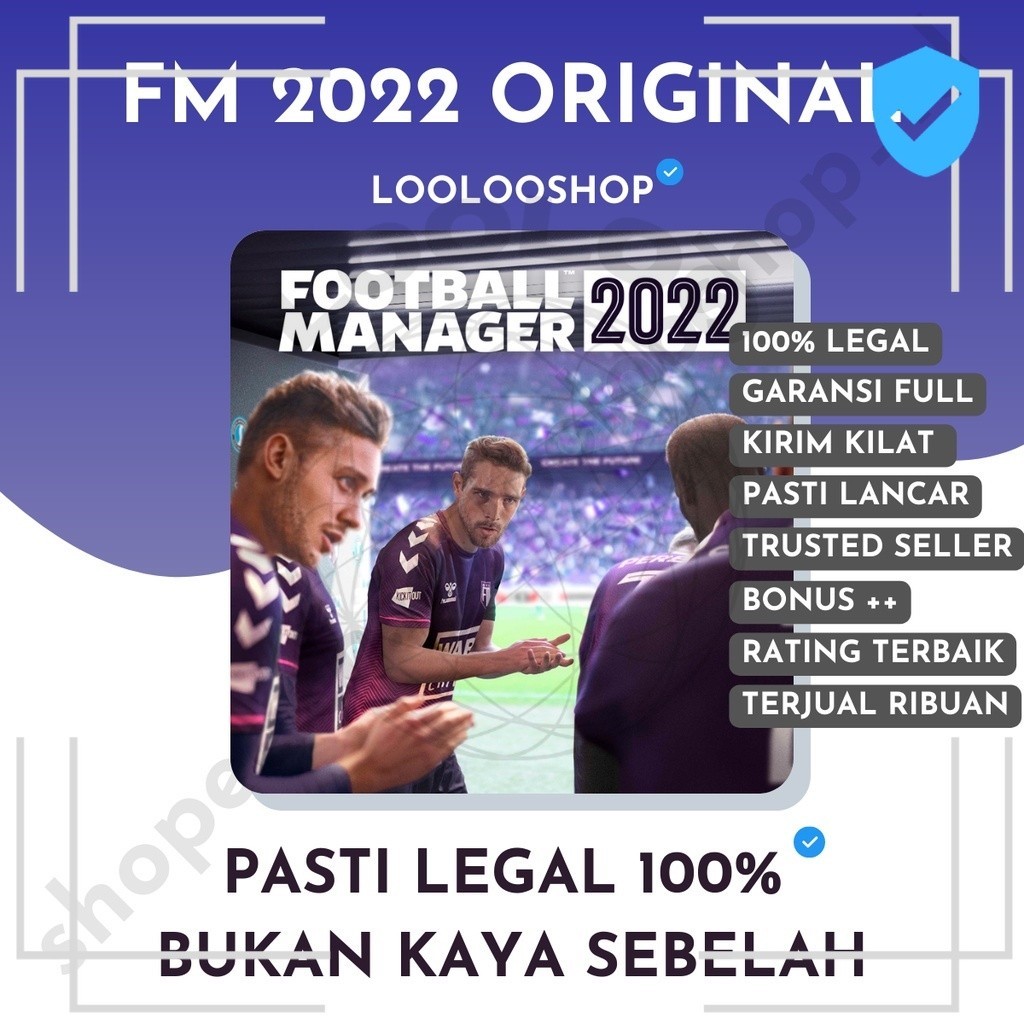 Jual FOOTBALL MANAGER 2022 PC MOBILE FM 22 + IN GAME EDITOR + MEGA