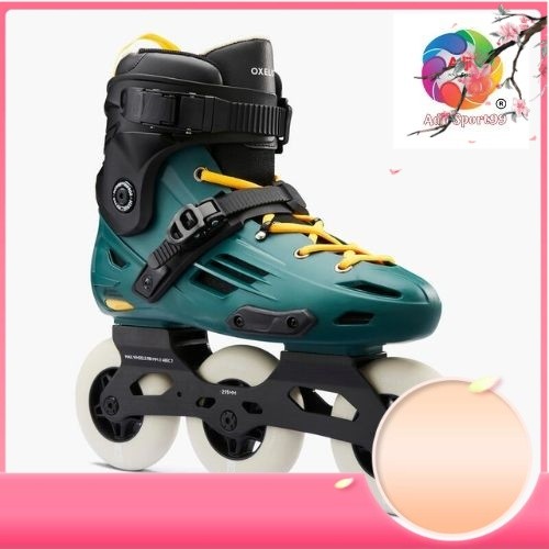 Jual Sepatu Roda Dewasa MF900 Hardboot Inline Freeskate Roda 3 Oxelo ...