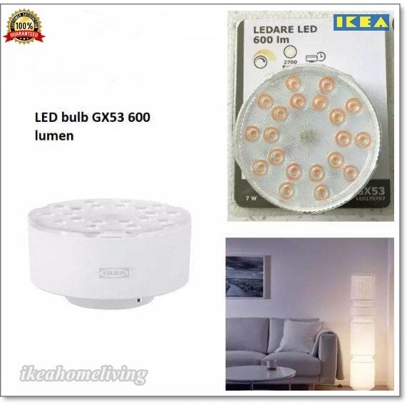 Led gx53 600 deals lumen