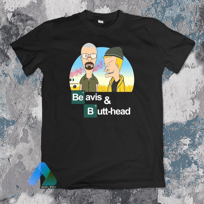 Jual Kaos Icon BEAVIS & BUTTHEAD - BREAKING BEAVIS BUTTHEAD BAD ...