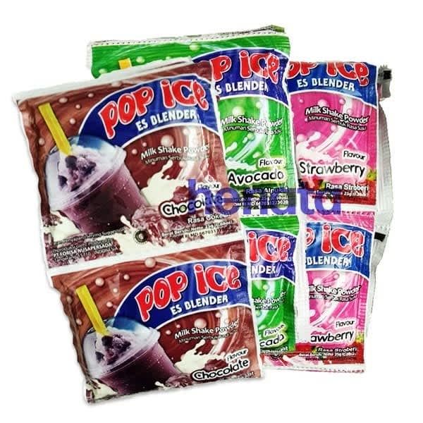 Jual Pop Ice Minuman Es Blender Renceng All Variant Shopee Indonesia 5487