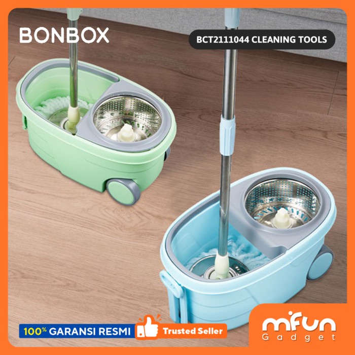 Jual Bonbox Alat Pel Lantai In Kain Fiber Dengan Ember Spinmop