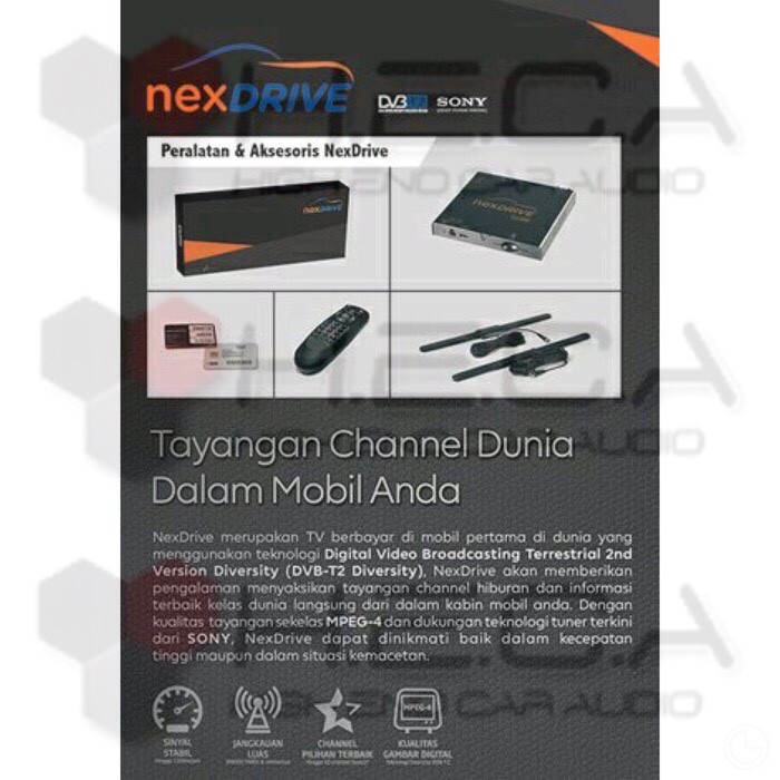 Jual Nexdrive By Asuka Hr Dvb T Tv Tuner Digital Mobil Shopee