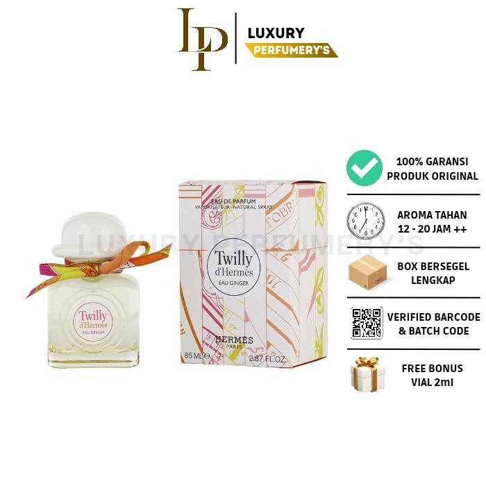 Jual Twilly D Hermes Eau Ginger EDP 85ml Original Box Bersegel Lengkap ...