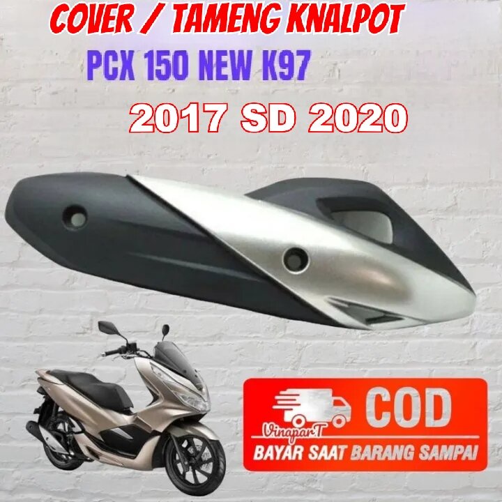 Jual cover tutup pelindung knalpot honda pcx 150 lokal k97 best quality ...