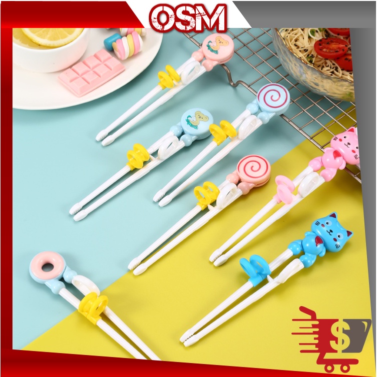 Jual OSM - H6097 Sumpit Anak-Anak Lucu / Sumpit Mini Karakter ...