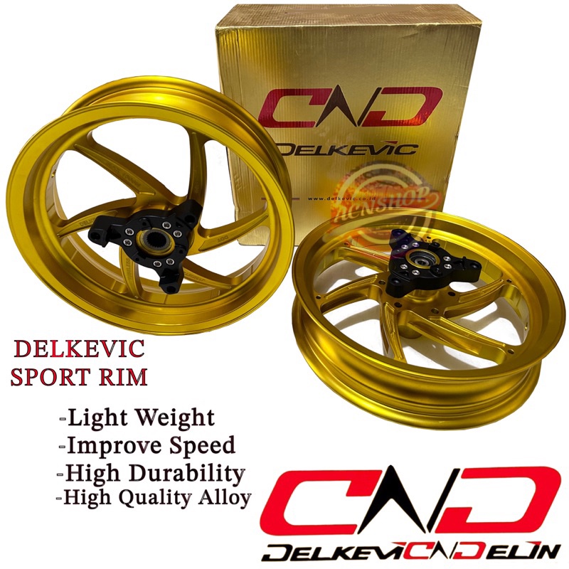 Jual Velg Depan Belakang Sport Rim Set NMAX155 NEW / AEROX155 NEW