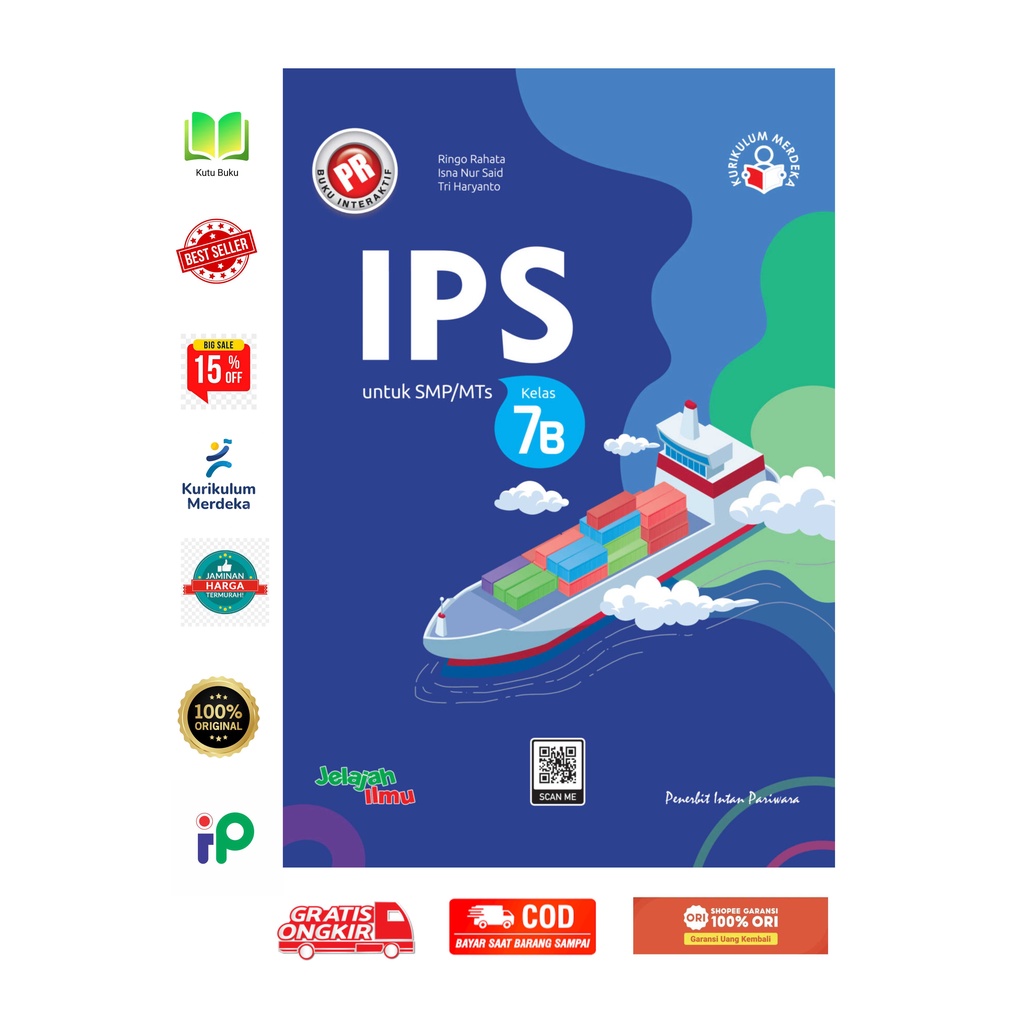 Jual Buku Pr Lks Interaktif Ips Smp Kelas 7 Semester 2 Kurikulum Merdeka Tahun 2024 Terbaru