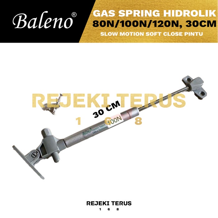 Jual Gas Spring Hidrolik Slow Motion 8/10/12 kg Pintu Lemari Kitchen ...