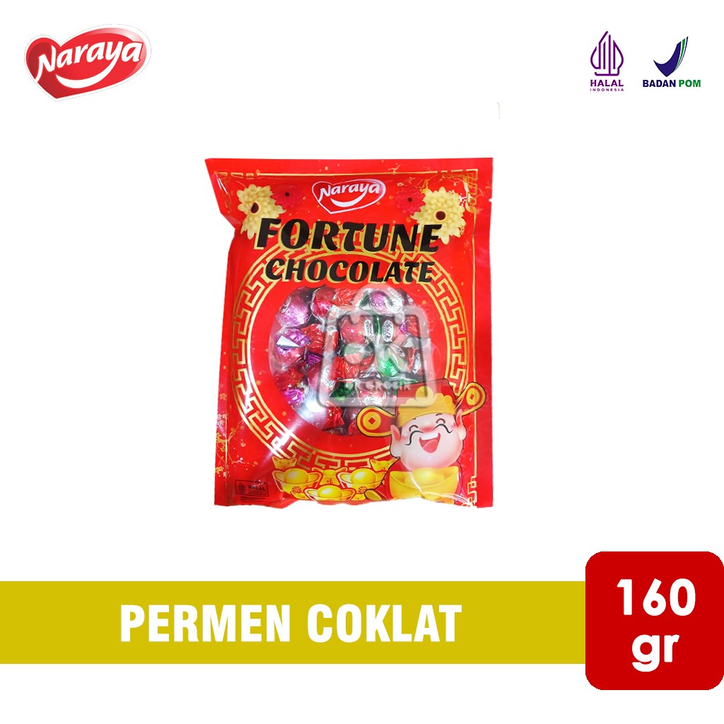 Jual Coklat Naraya Double Twist / Fortune Chocolate (160 gr) | Shopee ...