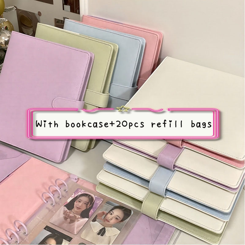 Jual Sharkbang 25mm Ring A5 Colorblock PU Binder Collect Book Full Set ...