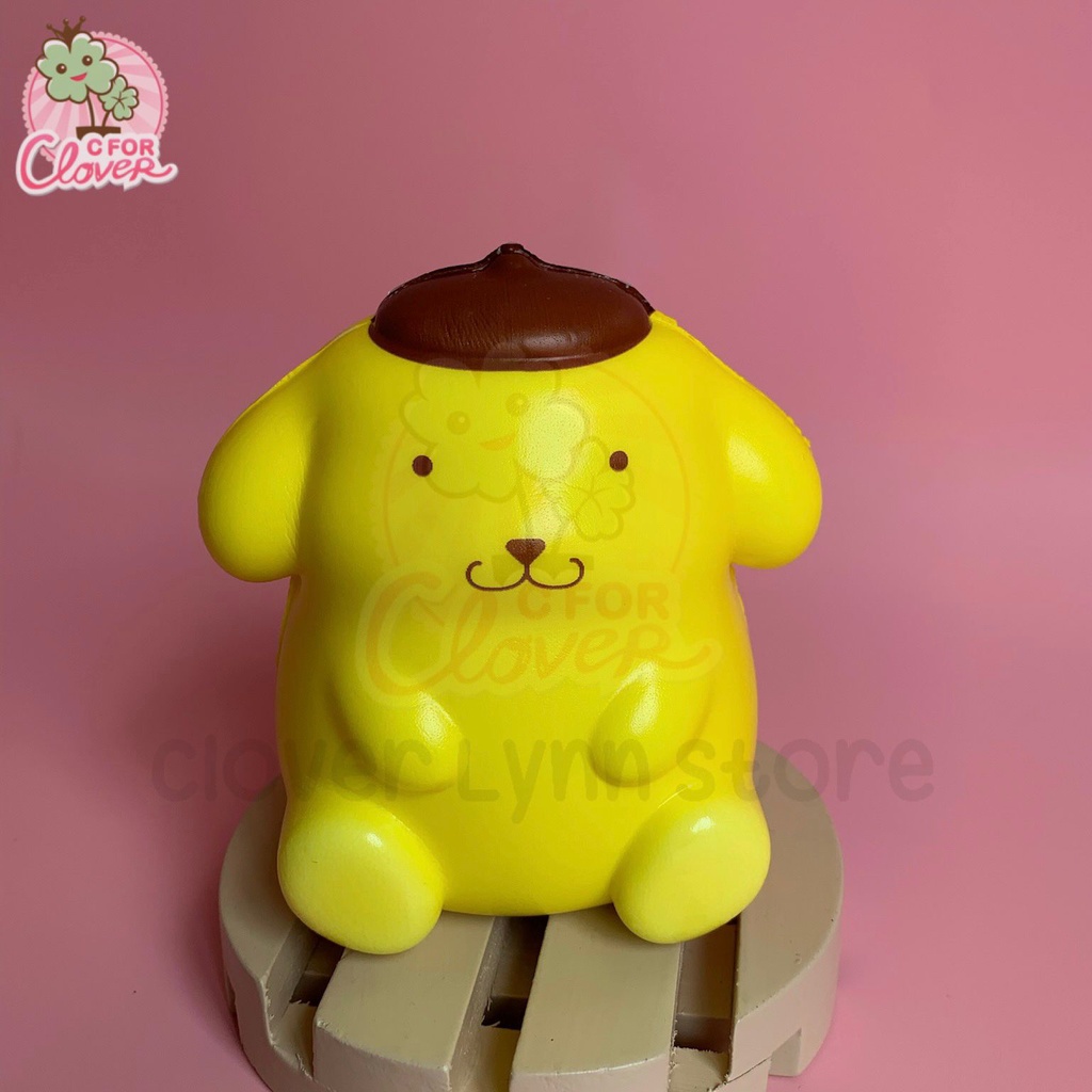 Jual CUTE CHARACTER SITTING SQUISHY WITH NET squishi unik slow soft ...