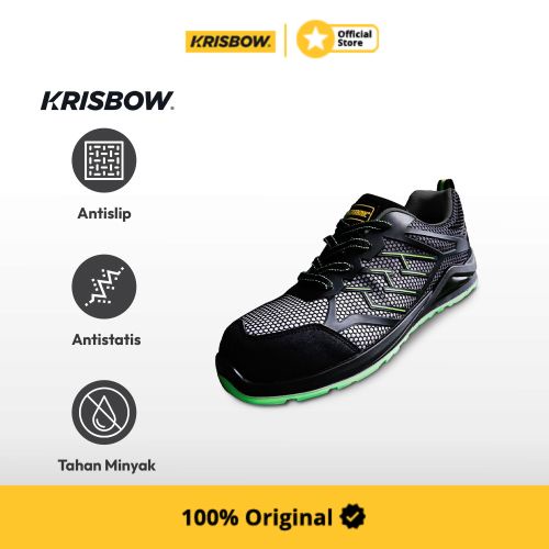 Jual Krisbow Ukuran 41 Thoosa Sepatu Pengaman Hitam Safety Shoes