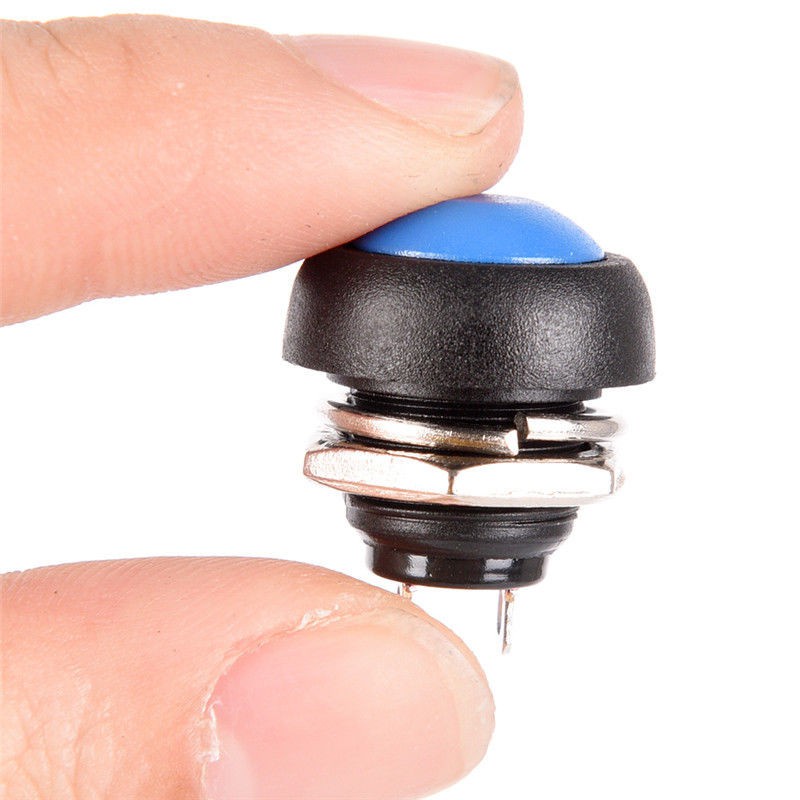 Jual Tombol Saklar Push On 12mm Warna Momentary Round Switch Saklar Bel ...