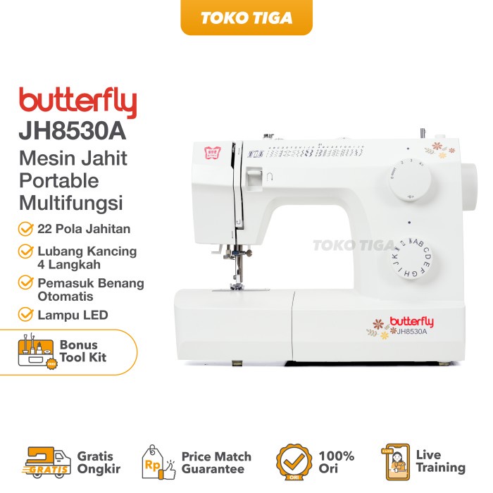 Jual Mesin Jahit Butterfly Jh A Jh A Multifungsi Portable Shopee Indonesia