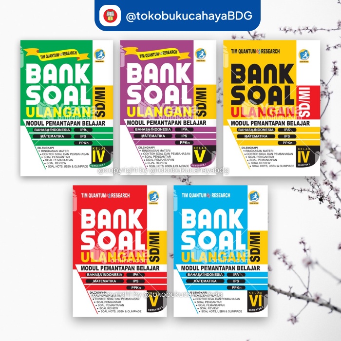 Jual BUKU YRAMA WIDYA BANK SOAL ULANGAN SD KELAS 4 5 6 SEMESTER 1 & 2 B ...