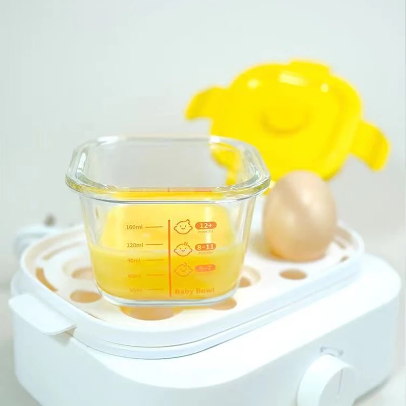 [UNIK88] Glass Food Container - Wadah Makan Anti Tumpah - Food container baby kaca | AutoStock